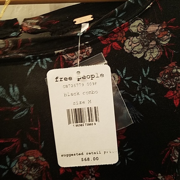 FREE PEOPLE x ASOS Dock Street Femme Ruffle Top NEW - Picture 15 of 16